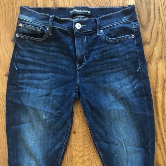 Express Denim - Express Mid-rise skinny Jeggings
